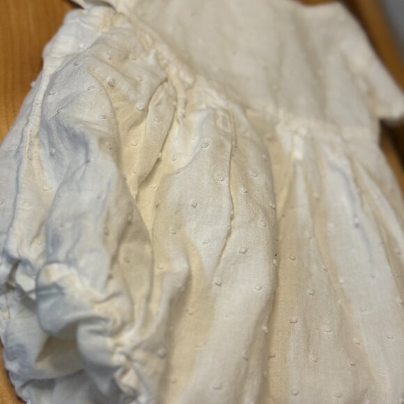 Jillian’s Closet Baby Girl White Romper Dress 0–3M - Picture 7 of 7